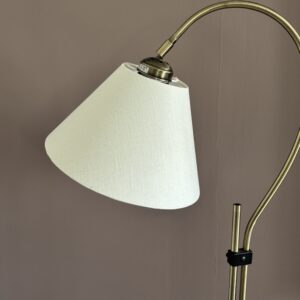 Sofia 30 toppringfäste E 27 offwhite linnestruktur